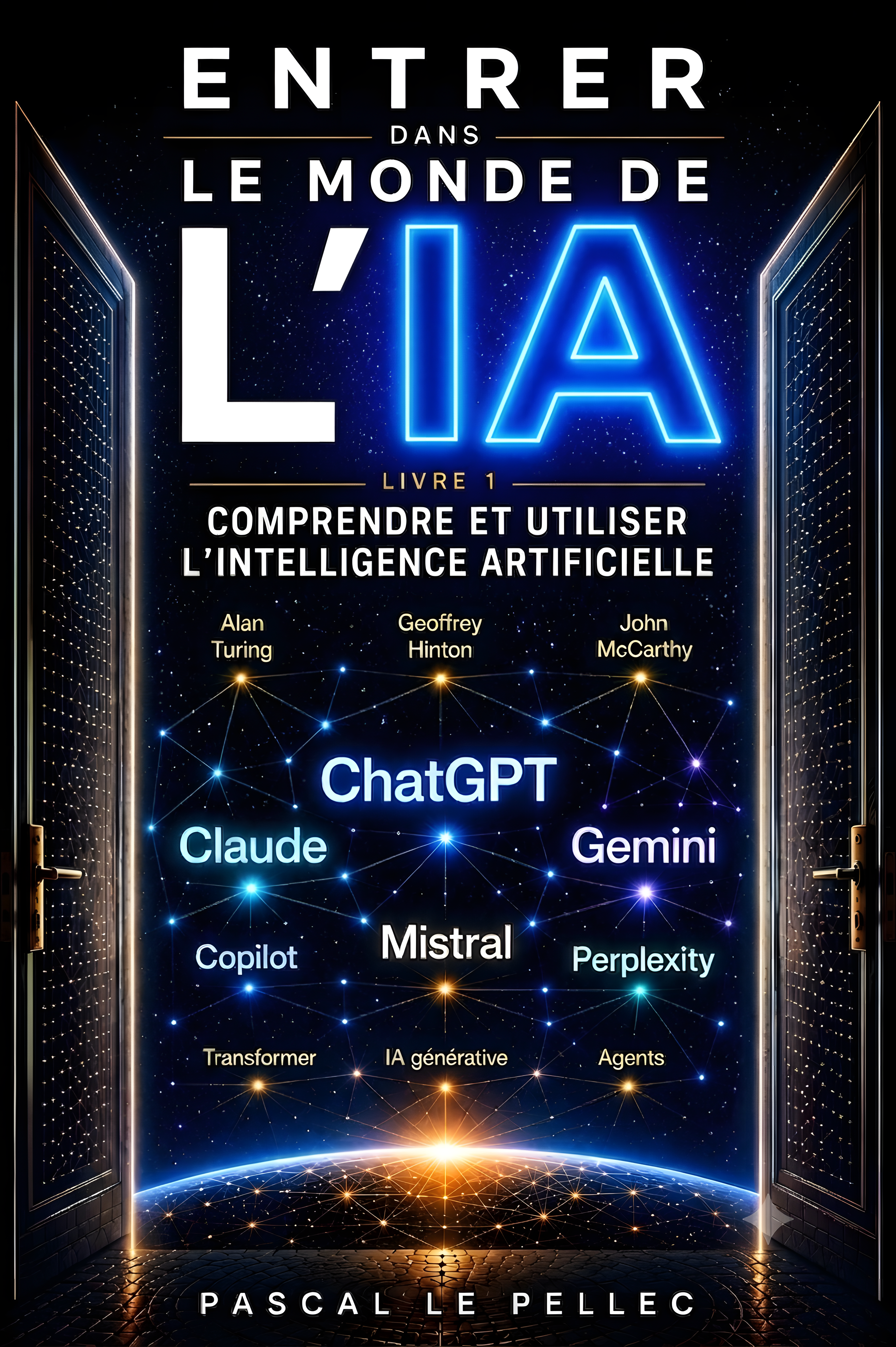 Couverture du livre Entrer dans le monde de l'IA, de Pascal Le Pellec
